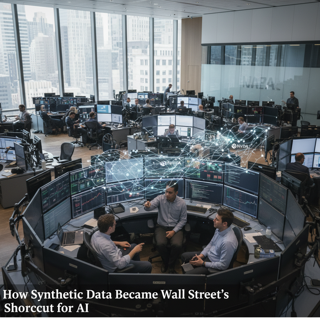 How Synthetic Data Became Wall Street's Shortcut for AI