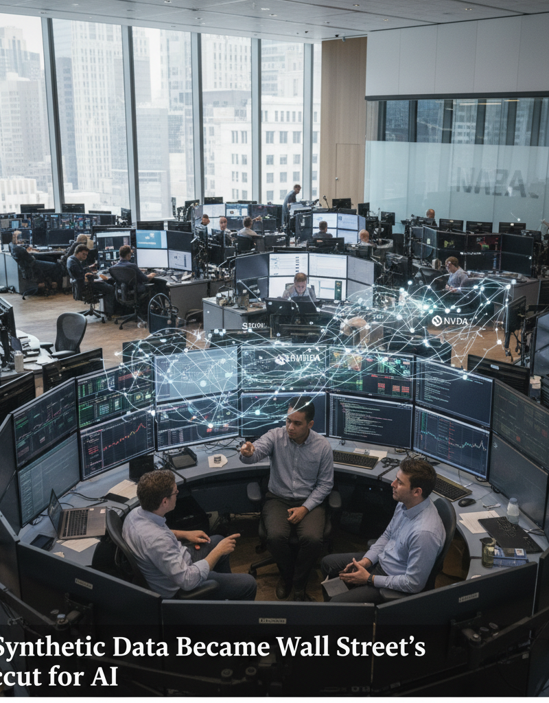 How Synthetic Data Became Wall Street's Shortcut for AI