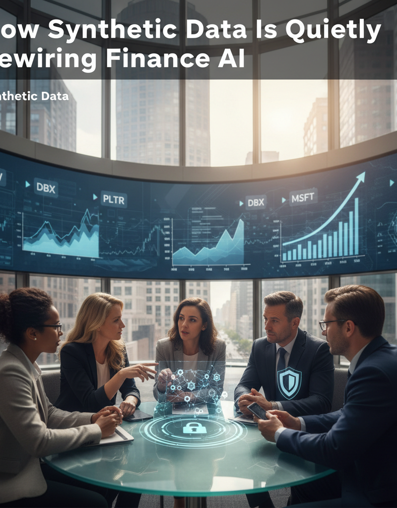 How Synthetic Data Is Quietly Rewiring Finance AI