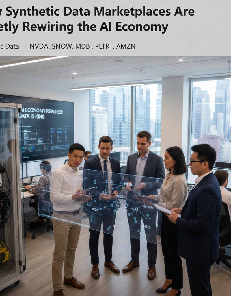 How Synthetic Data Marketplaces Are Quietly Rewiring the AI Economy