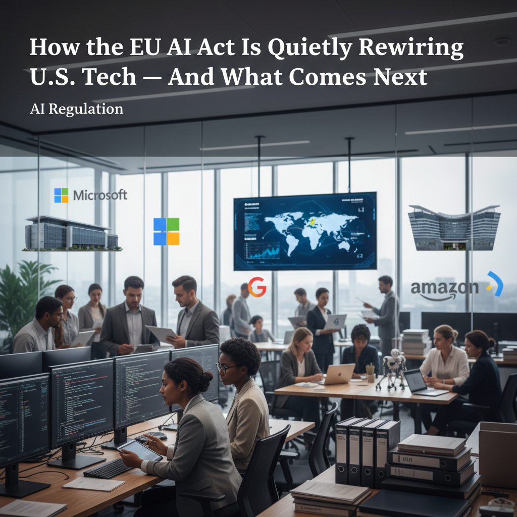 How the EU AI Act Is Quietly Rewiring U.S. Tech — And What Comes Next