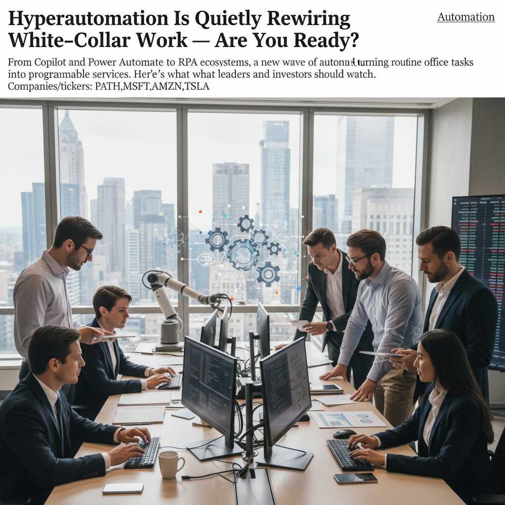 Hyperautomation Is Quietly Rewiring White‑Collar Work — Are You Ready?