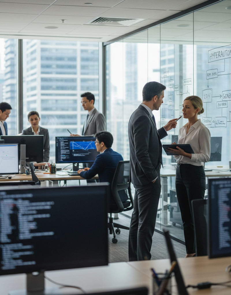 Hyperautomation's Next Act: How Generative AI Is Turning Knowledge Work Into Workflows