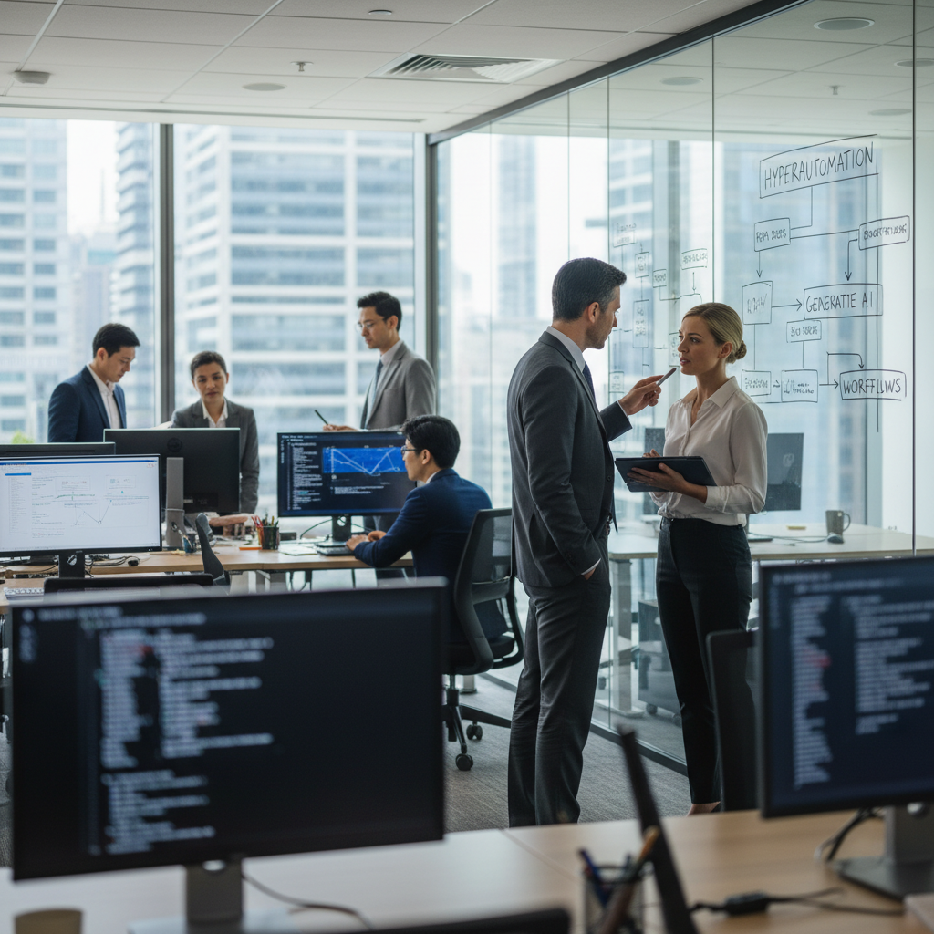 Hyperautomation's Next Act: How Generative AI Is Turning Knowledge Work Into Workflows