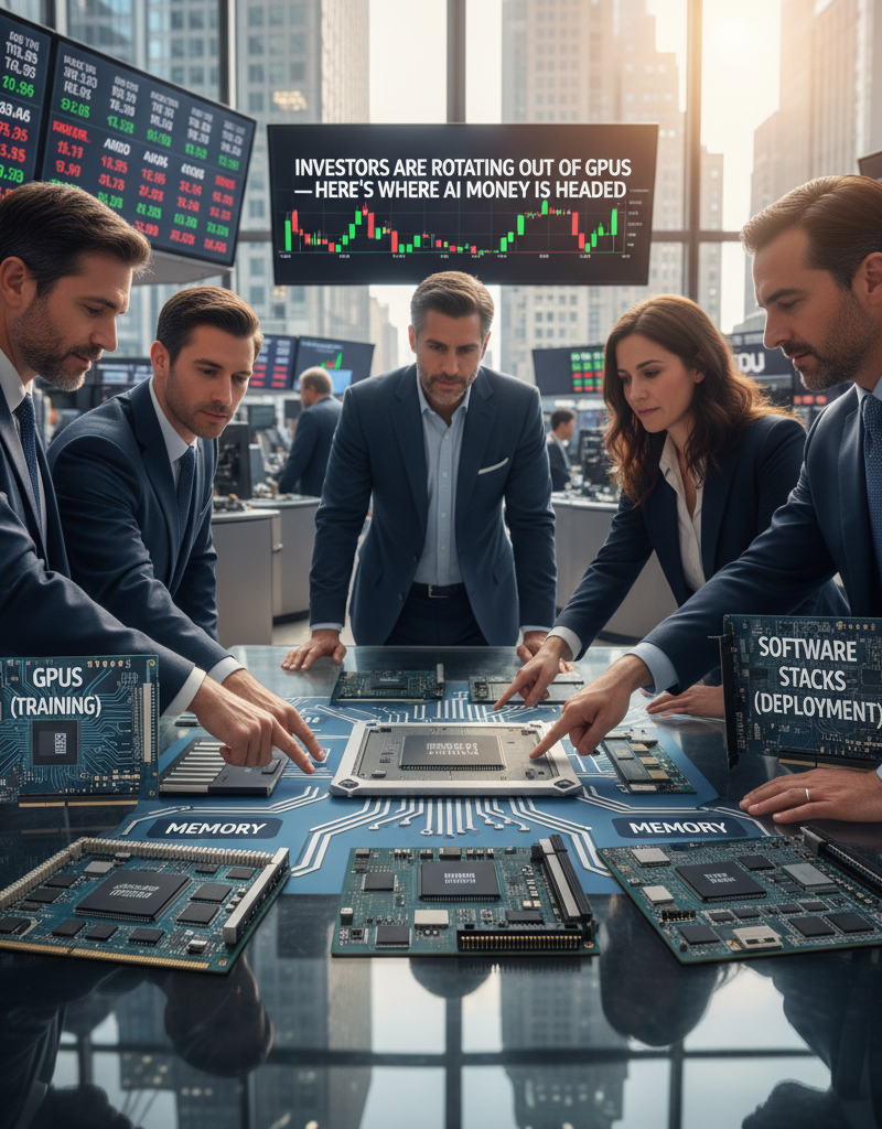 Investors Are Rotating Out of GPUs — Here’s Where AI Money Is Headed