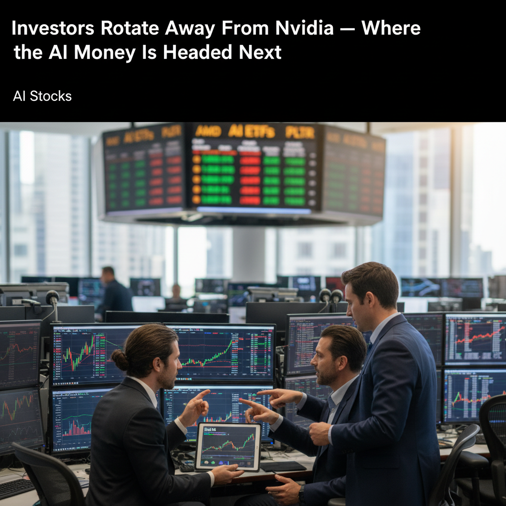 Investors Rotate Away From Nvidia — Where the AI Money Is Headed Next
