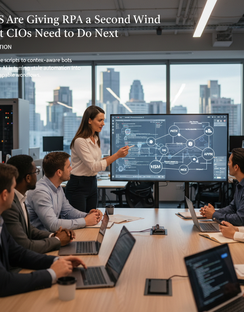 LLMs Are Giving RPA a Second Wind — What CIOs Need to Do Next
