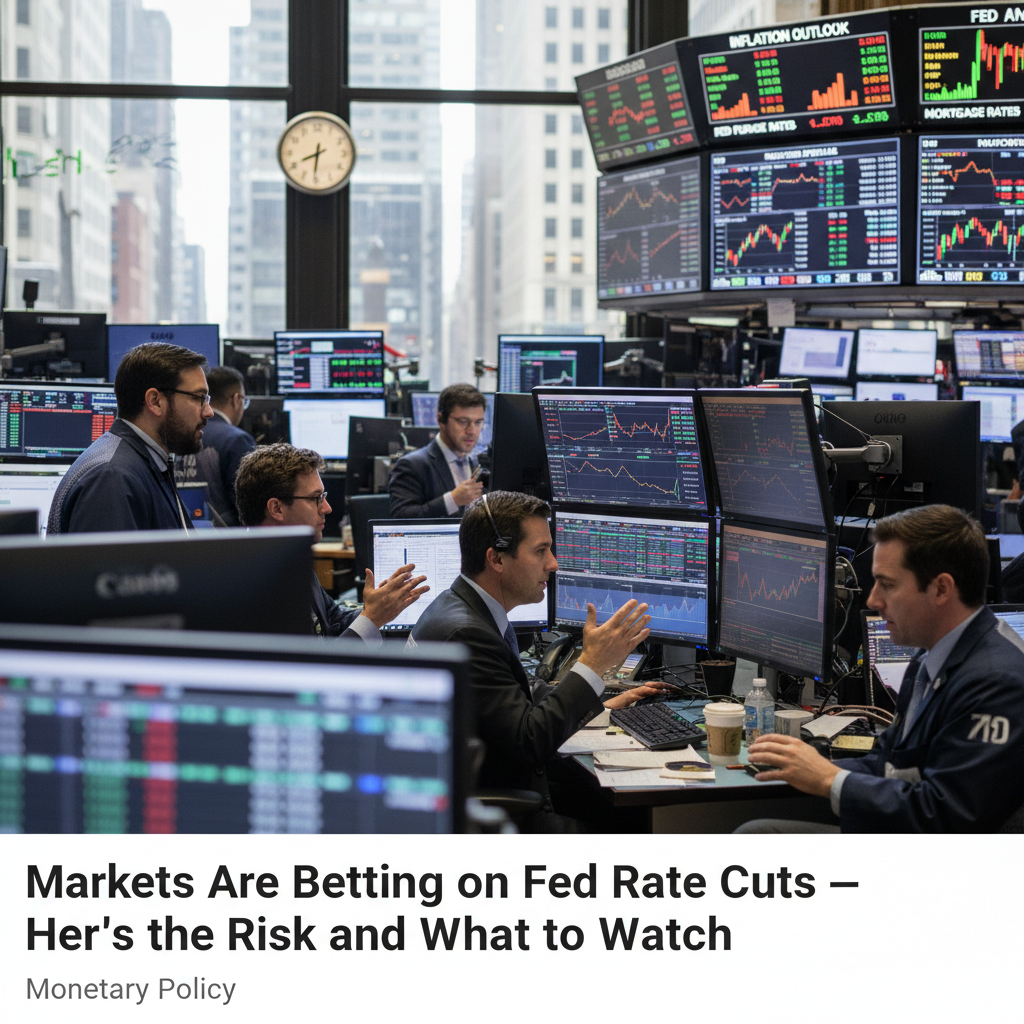 Markets Are Betting on Fed Rate Cuts — Here's the Risk and What to Watch