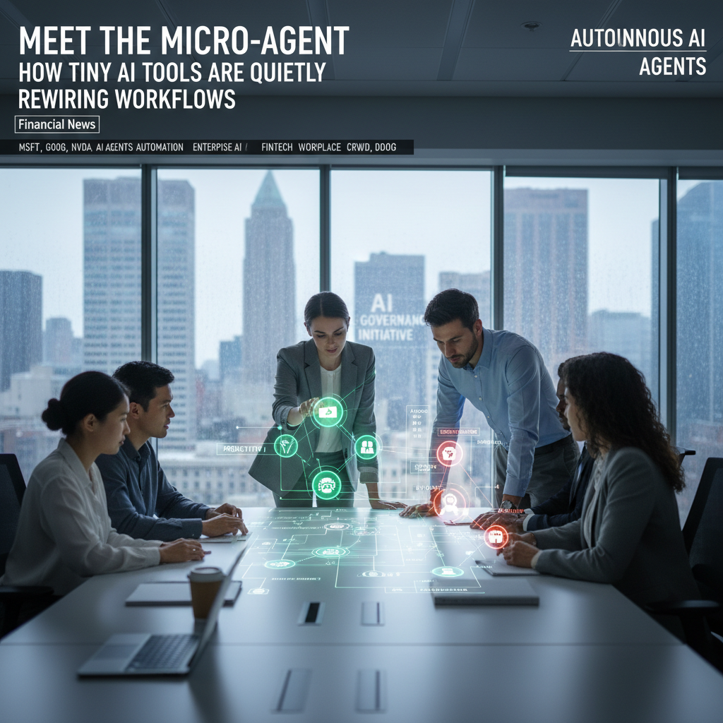 Meet the Micro-Agent: How Tiny AI Tools Are Quietly Rewiring Workflows