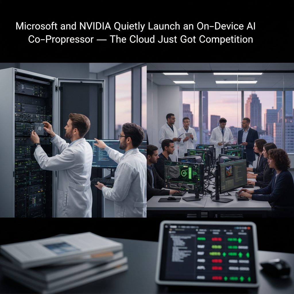 Microsoft and NVIDIA Quietly Launch an On‑Device AI Co‑Processor — The Cloud Just Got Competition