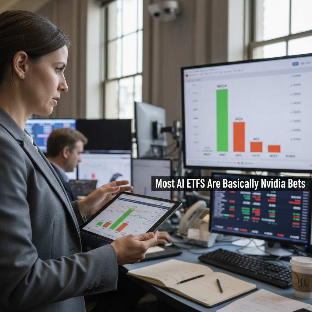 Most AI ETFs Are Basically Nvidia Bets — What That Means for Your Money