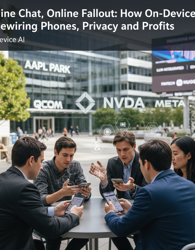 Offline Chat, Online Fallout: How On‑Device AI Is Rewiring Phones, Privacy and Profits