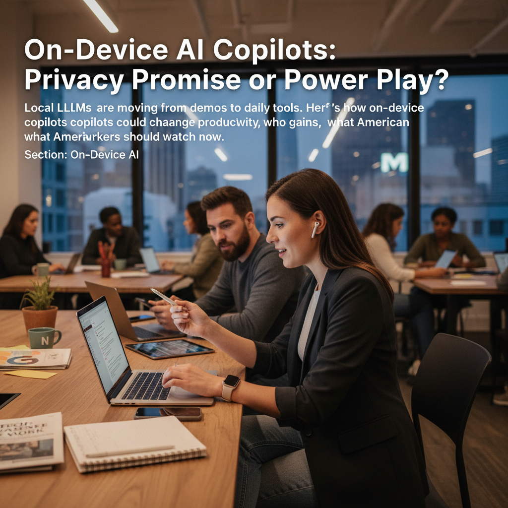 On-Device AI Copilots: Privacy Promise or Power Play?