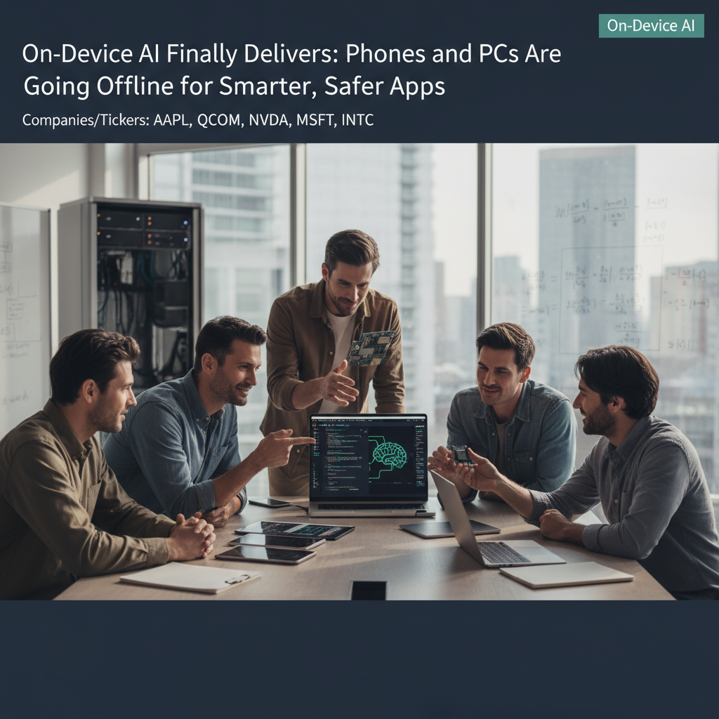On-Device AI Finally Delivers: Phones and PCs Are Going Offline for Smarter, Safer Apps