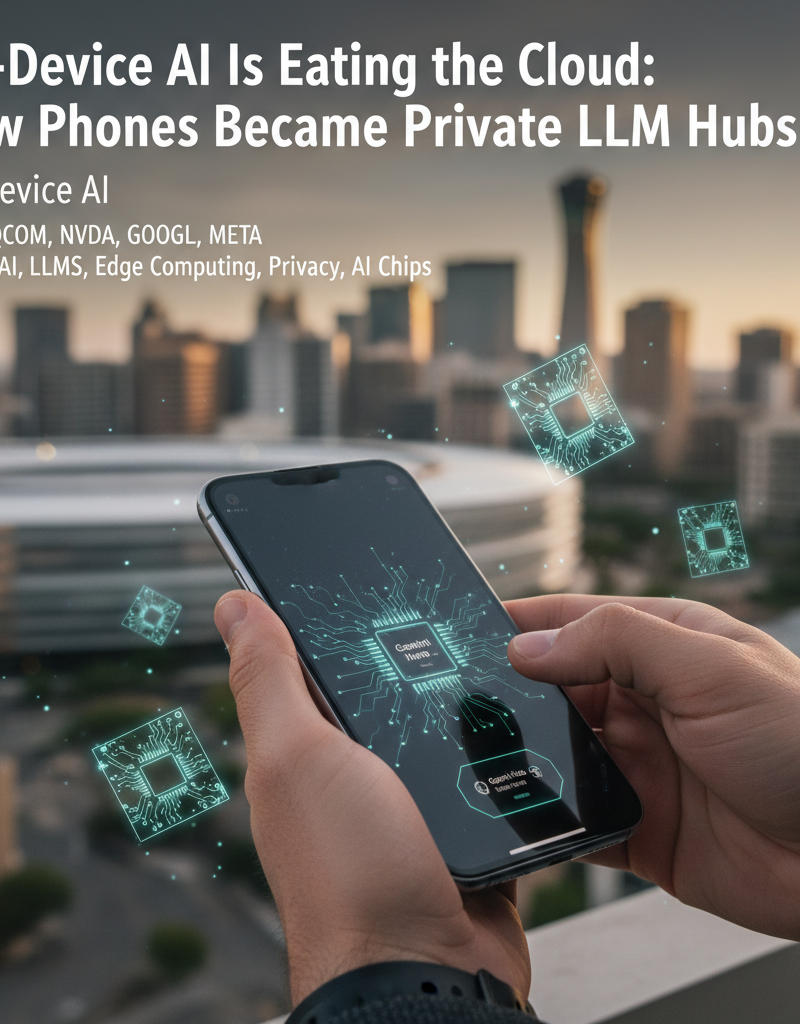 On-Device AI Is Eating the Cloud: How Phones Became Private LLM Hubs