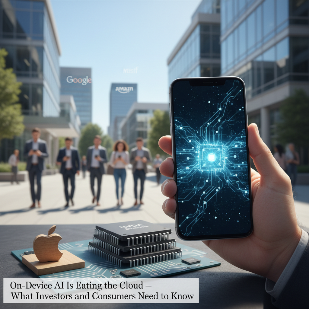 On-Device AI Is Eating the Cloud — What Investors and Consumers Need to Know