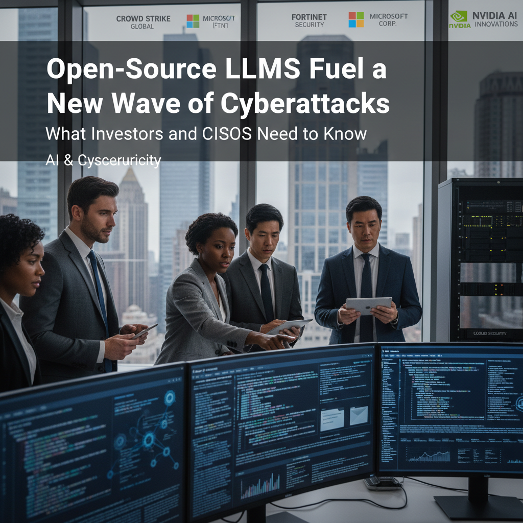 Open-Source LLMs Fuel a New Wave of Cyberattacks — What Investors and CISOs Need to Know