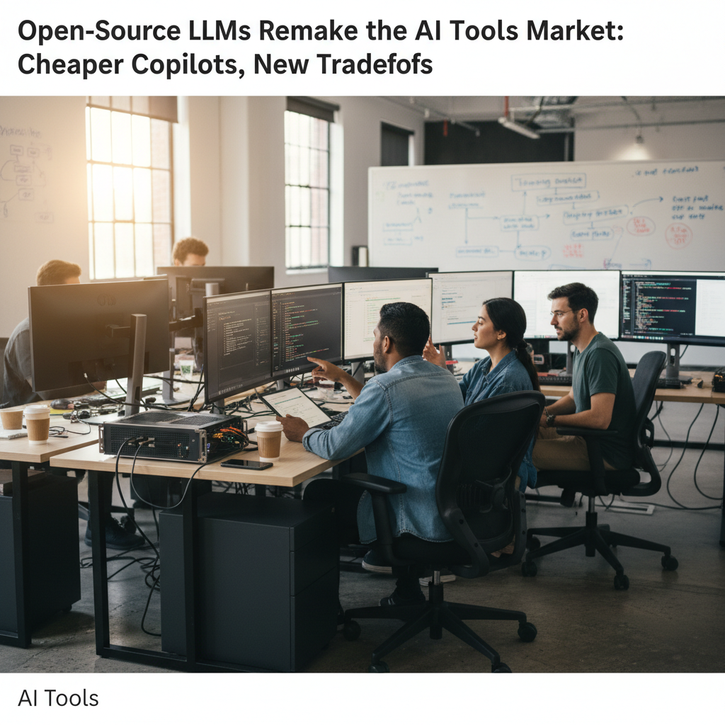 Open-Source LLMs Remake the AI Tools Market: Cheaper Copilots, New Tradeoffs