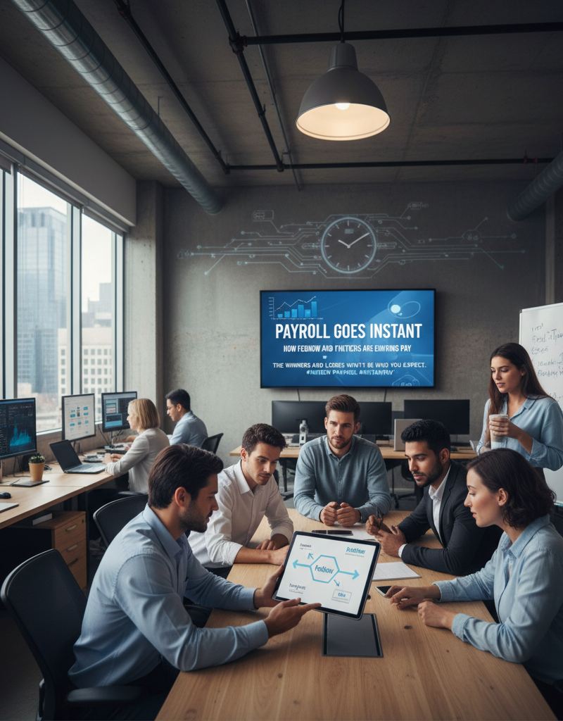 Payroll Goes Instant: How FedNow and Fintechs Are Rewiring Pay — and Threatening Payday Lenders