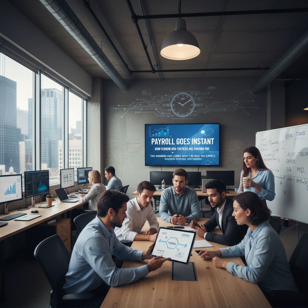Payroll Goes Instant: How FedNow and Fintechs Are Rewiring Pay — and Threatening Payday Lenders