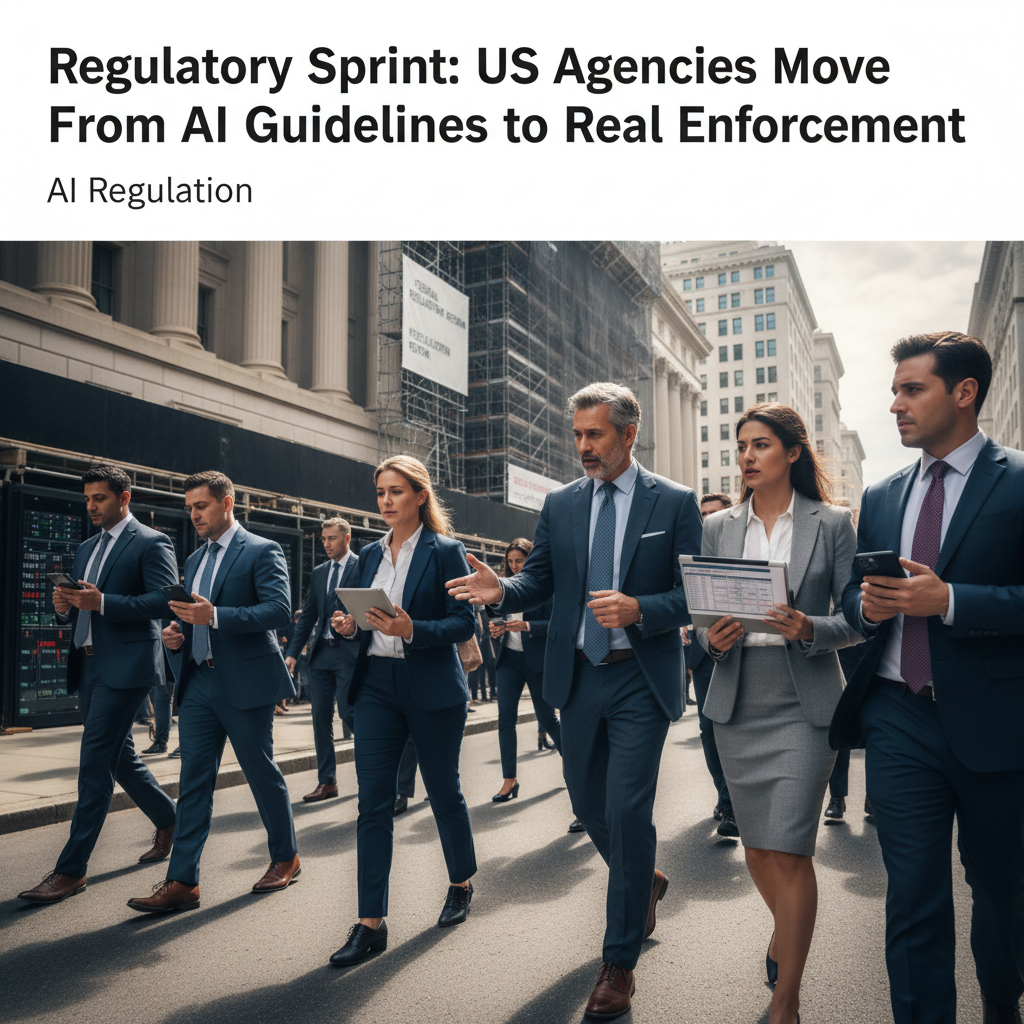 Regulatory Sprint: US Agencies Move From AI Guidelines to Real Enforcement