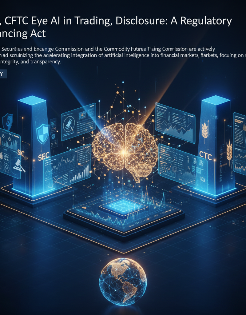 SEC, CFTC Eye AI in Trading, Disclosure: A Regulatory Balancing Act