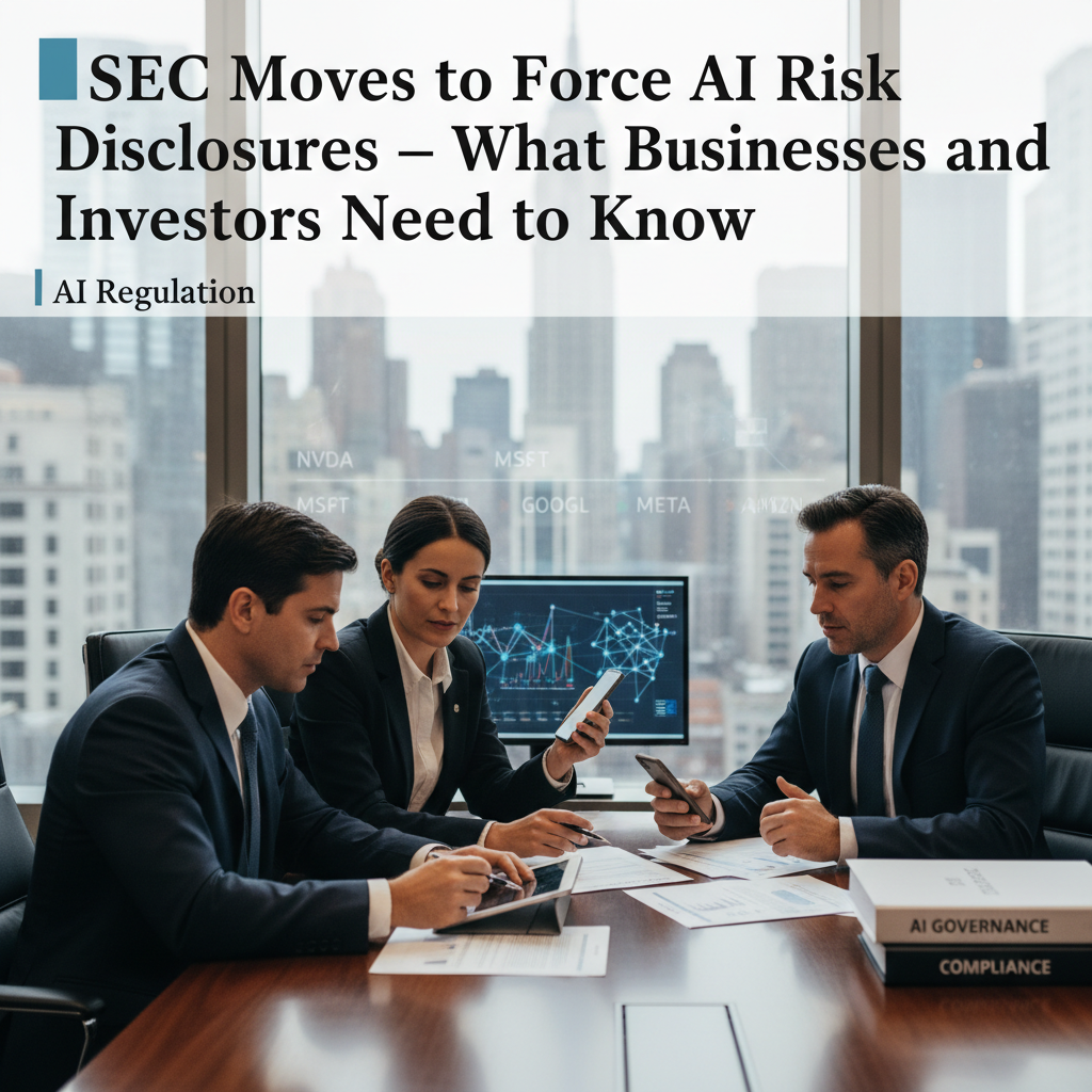 SEC Moves to Force AI Risk Disclosures — What Businesses and Investors Need to Know