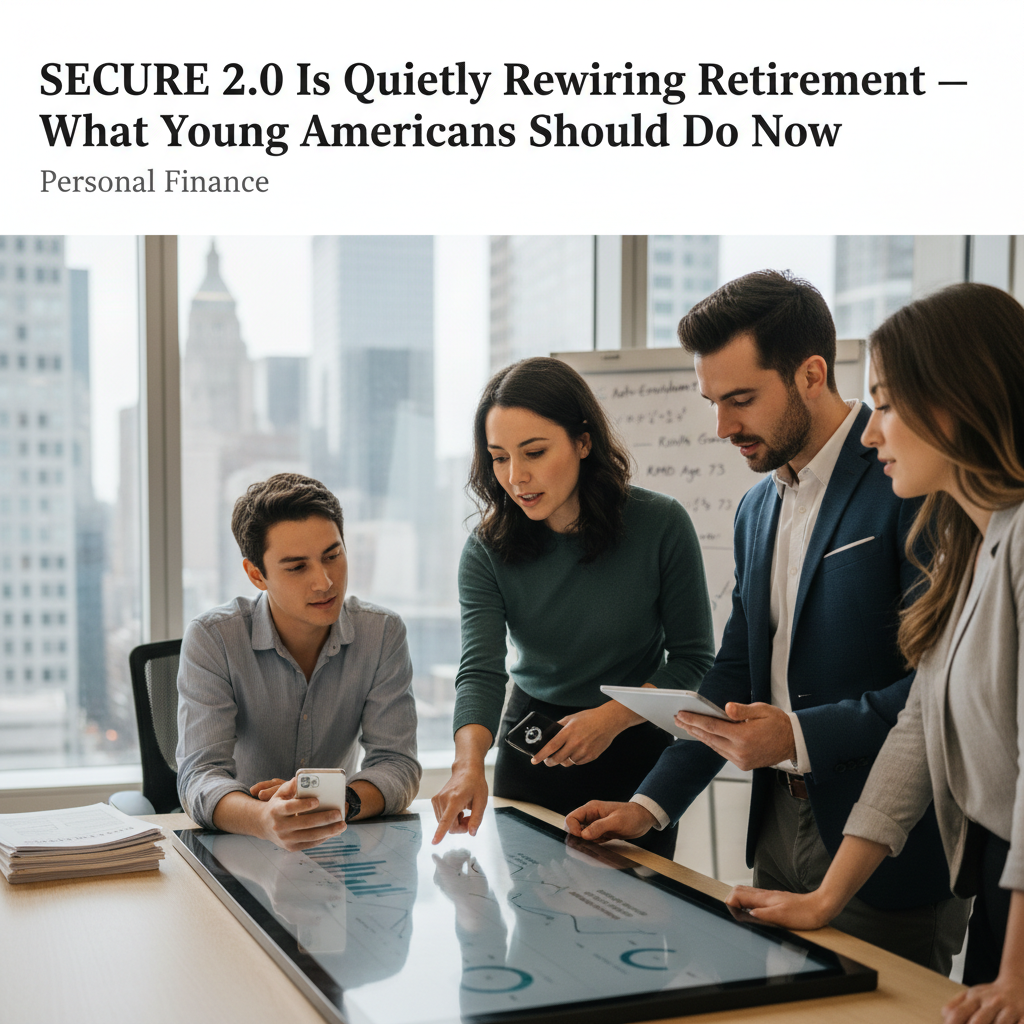 SECURE 2.0 Is Quietly Rewiring Retirement — What Young Americans Should Do Now