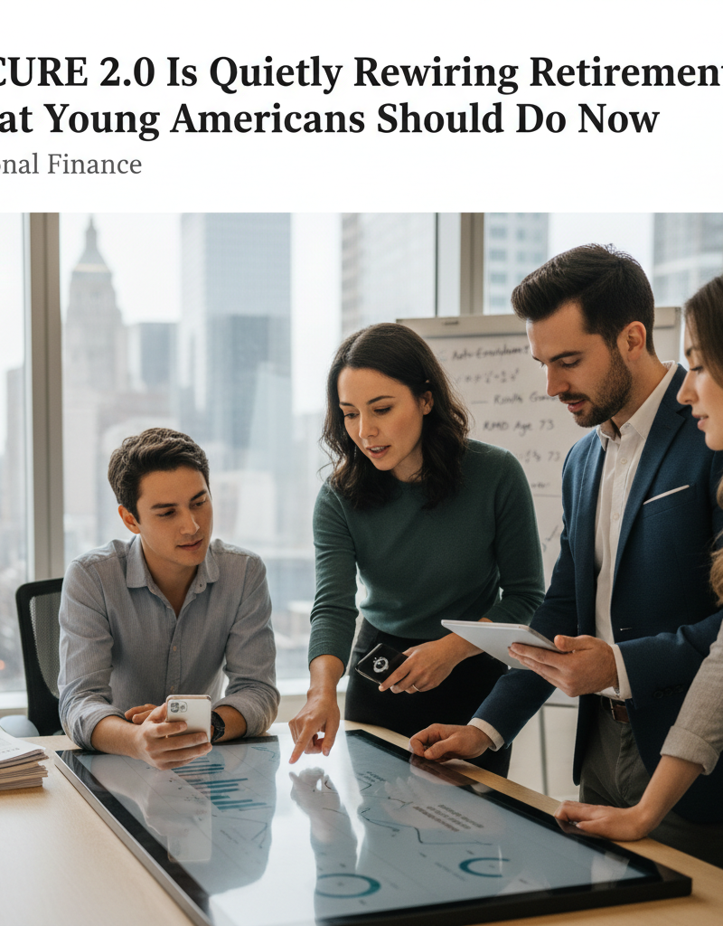 SECURE 2.0 Is Quietly Rewiring Retirement — What Young Americans Should Do Now
