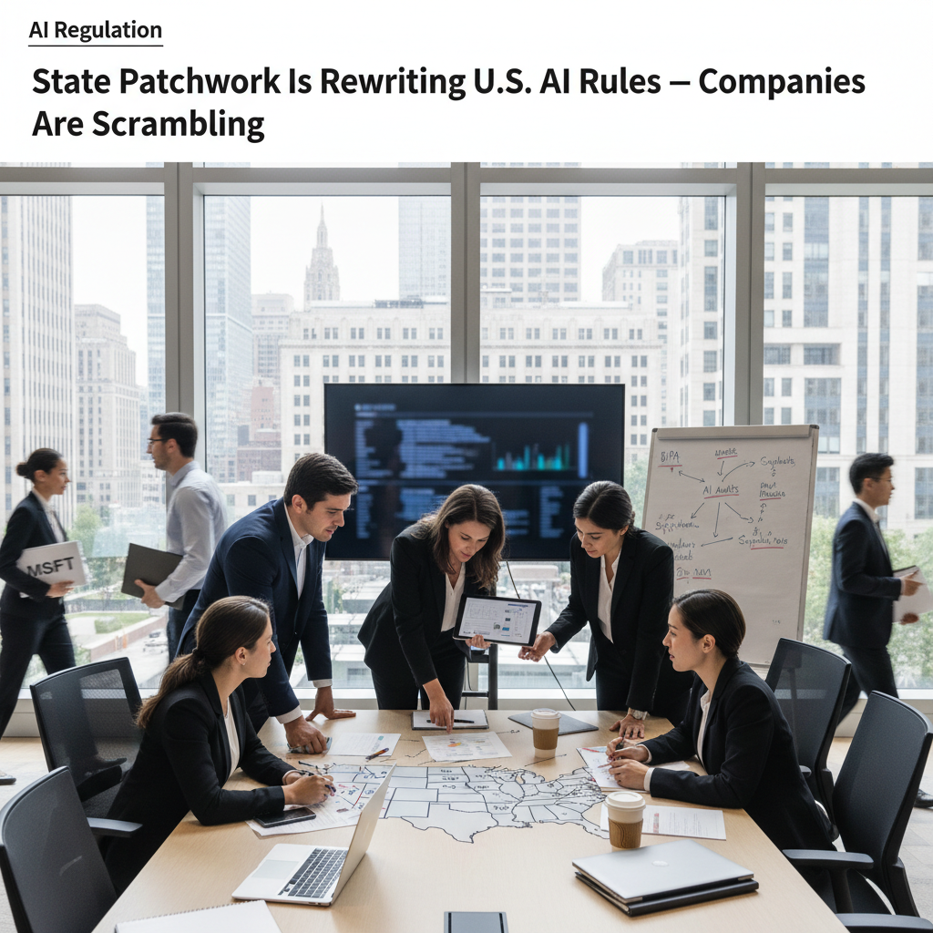 State Patchwork Is Rewriting U.S. AI Rules — Companies Are Scrambling