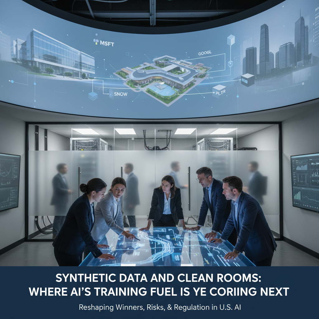 Synthetic Data and Clean Rooms: Where AI’s Training Fuel Is Coming From Next