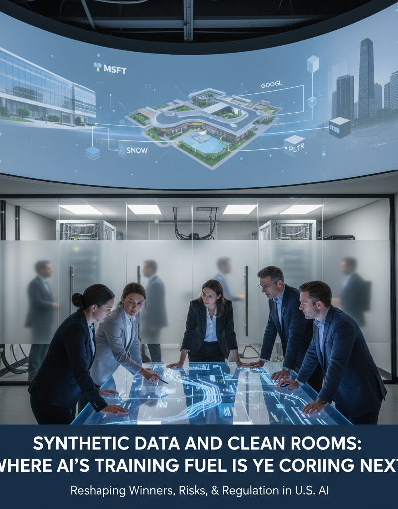 Synthetic Data and Clean Rooms: Where AI’s Training Fuel Is Coming From Next