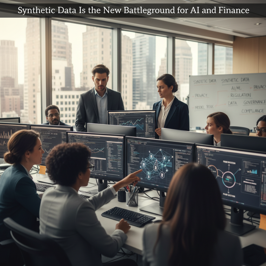 Synthetic Data Is the New Battleground for AI and Finance