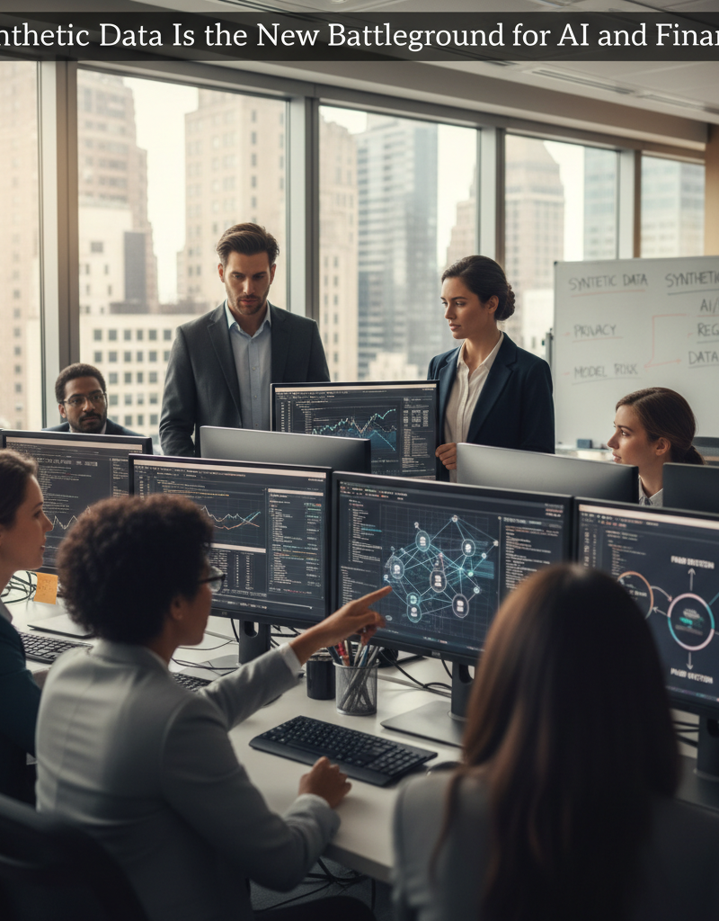 Synthetic Data Is the New Battleground for AI and Finance