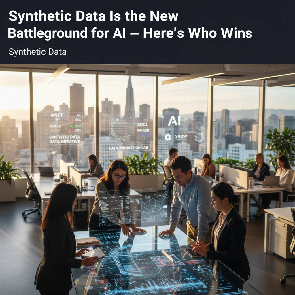 Synthetic Data Is the New Battleground for AI — Here’s Who Wins