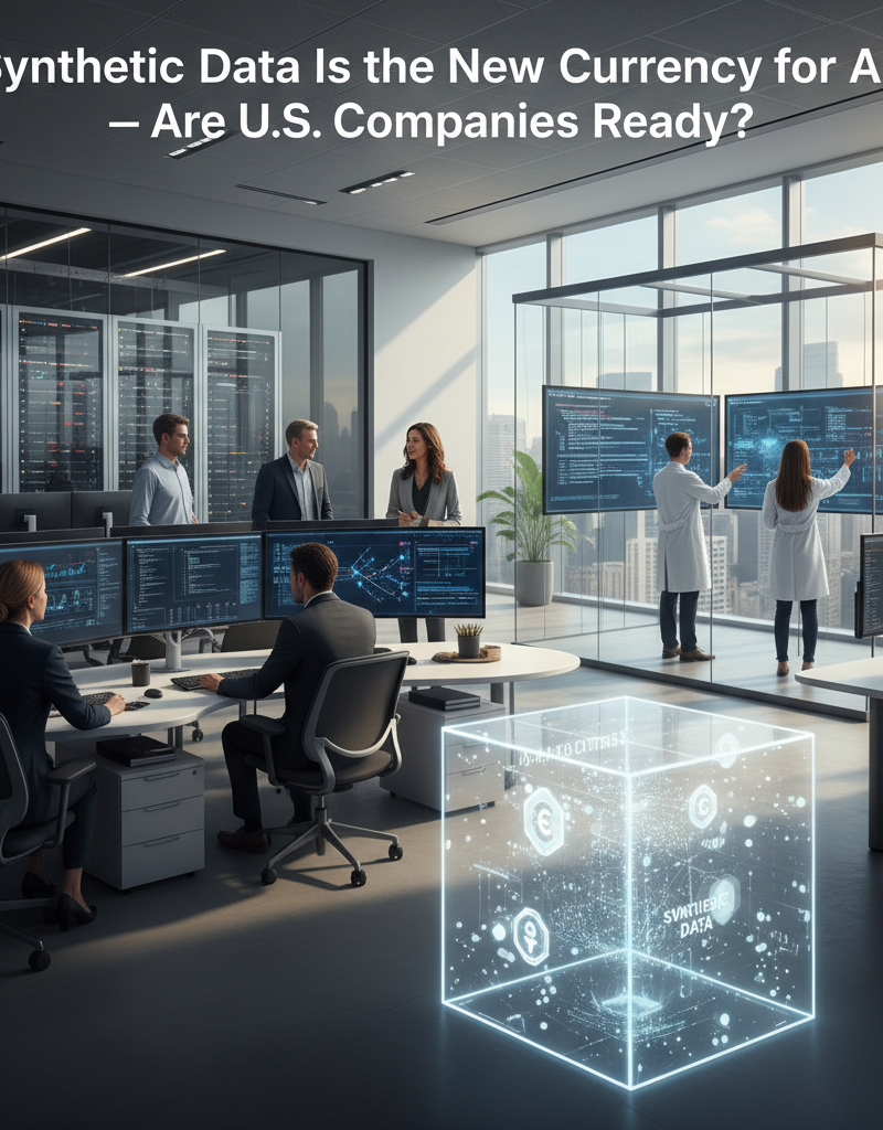 Synthetic Data Is the New Currency for AI — Are U.S. Companies Ready?