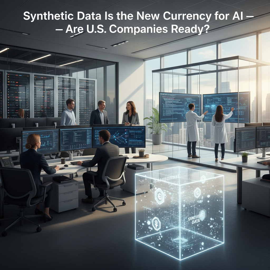 Synthetic Data Is the New Currency for AI — Are U.S. Companies Ready?