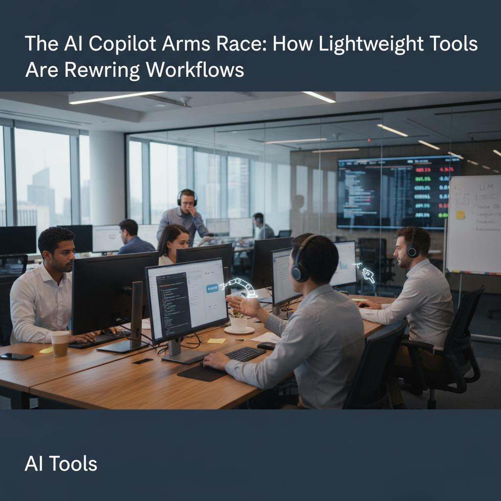 The AI Copilot Arms Race: How Lightweight Tools Are Rewiring Workflows