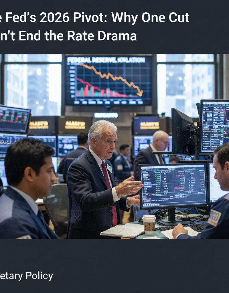 The Fed's 2026 Pivot: Why One Cut Won't End the Rate Drama