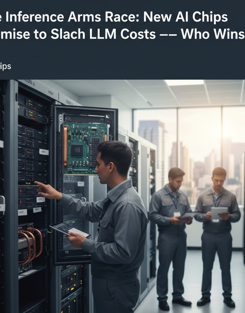 The Inference Arms Race: New AI Chips Promise to Slash LLM Costs — Who Wins?