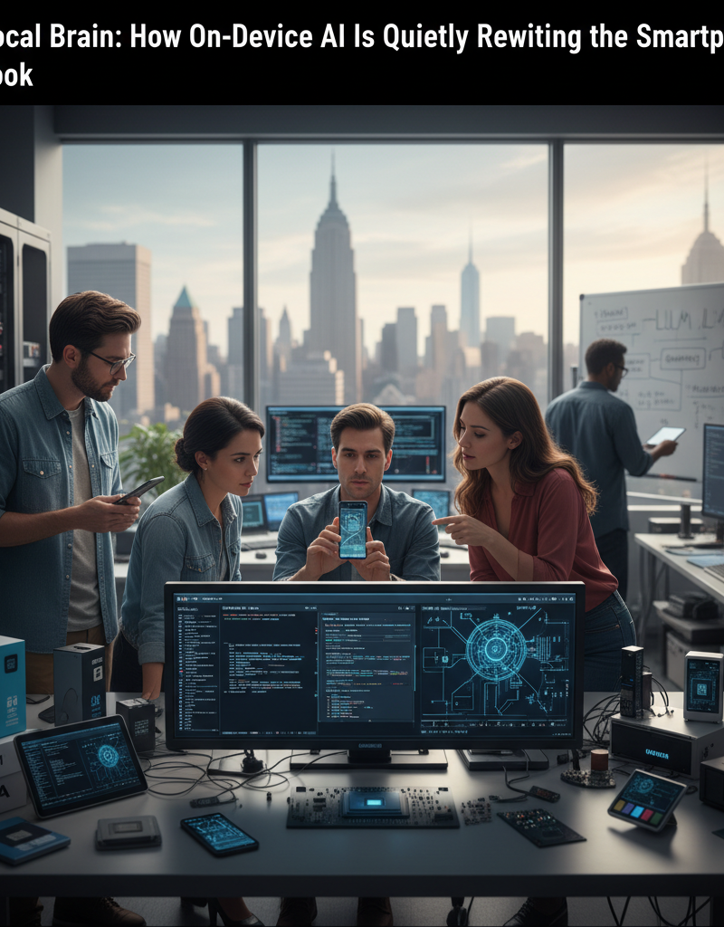 The Local Brain: How On-Device AI Is Quietly Rewriting the Smartphone Playbook