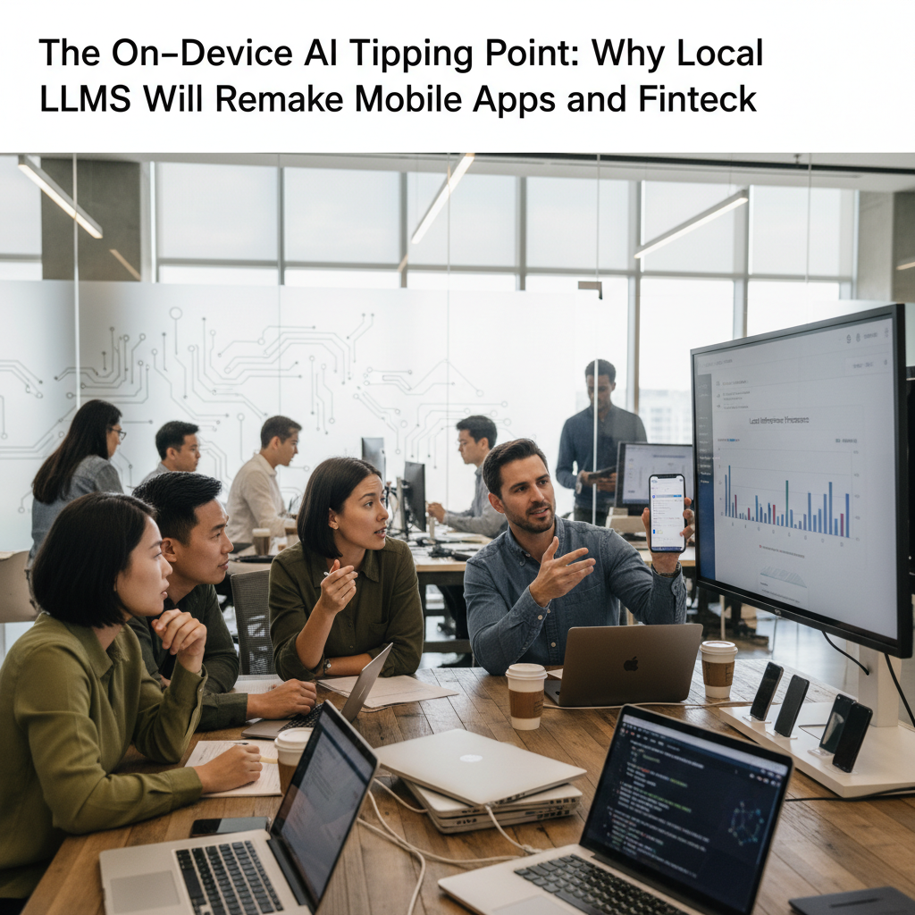 The On‑Device AI Tipping Point: Why Local LLMs Will Remake Mobile Apps and Fintech