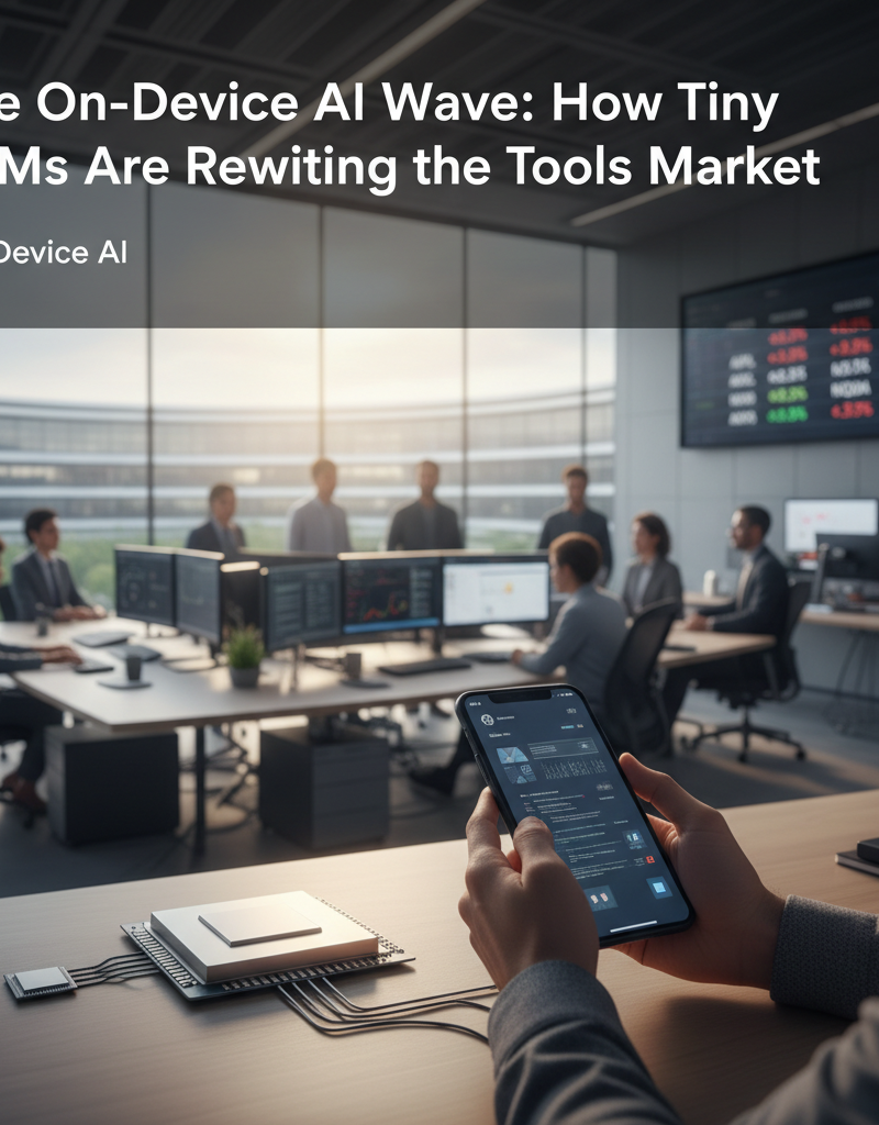 The On‑Device AI Wave: How Tiny LLMs Are Rewriting the Tools Market