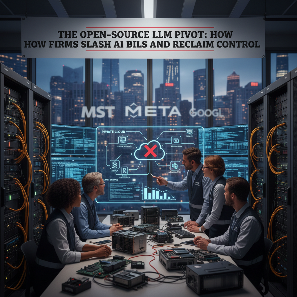 The Open-Source LLM Pivot: How Firms Slash AI Bills and Reclaim Control