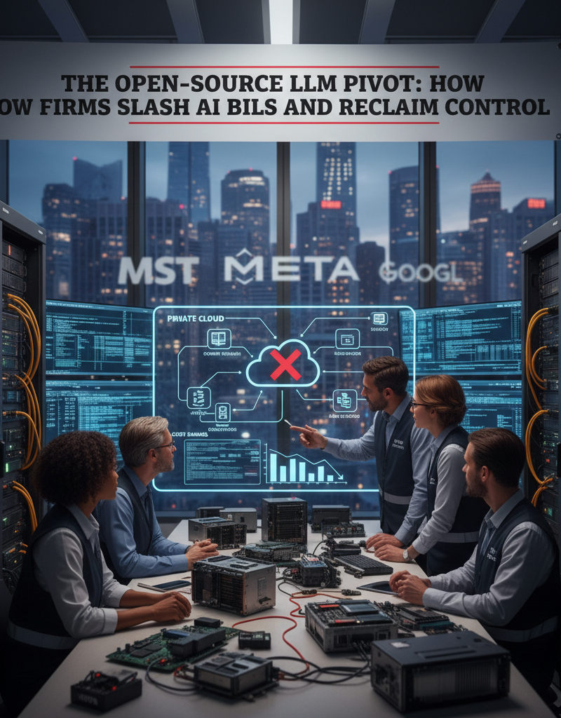 The Open-Source LLM Pivot: How Firms Slash AI Bills and Reclaim Control