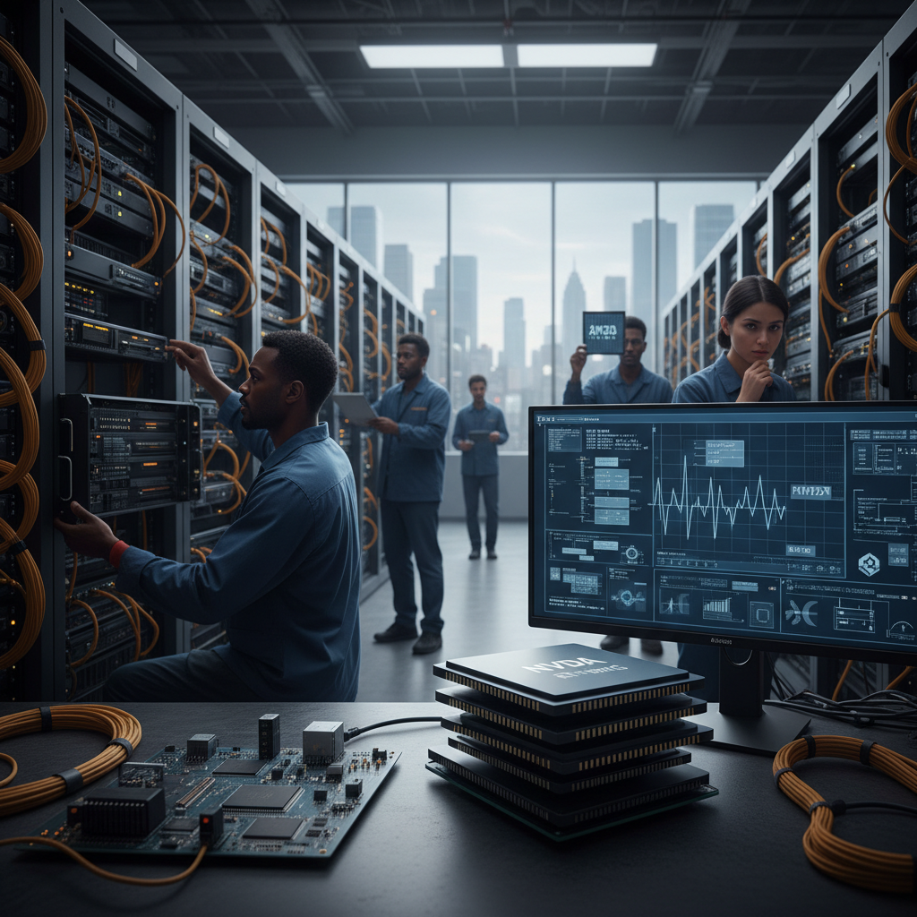 The Quiet AI Shakeout: How Mega-Cap Chips Are Eating the Rest of the Market