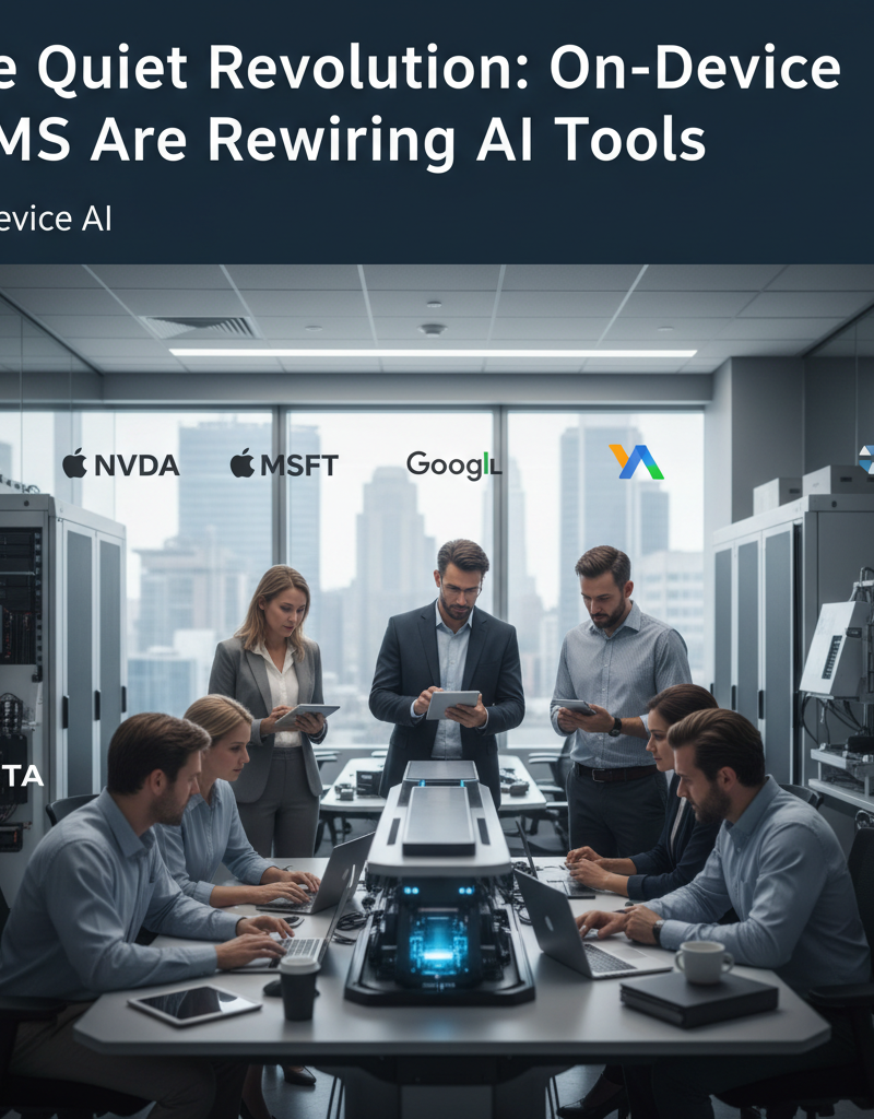 The Quiet Revolution: On-Device LLMs Are Rewiring AI Tools