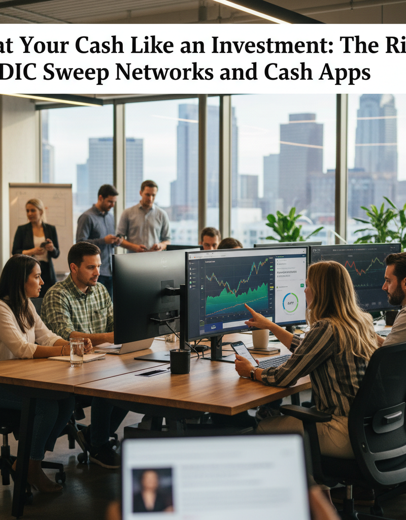 Treat Your Cash Like an Investment: The Rise of FDIC Sweep Networks and Cash Apps