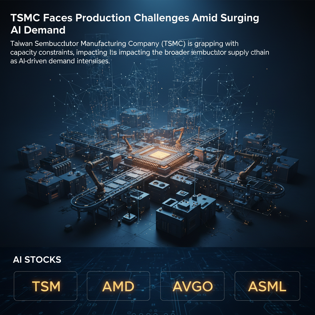 TSMC Faces Production Challenges Amid Surging AI Demand
