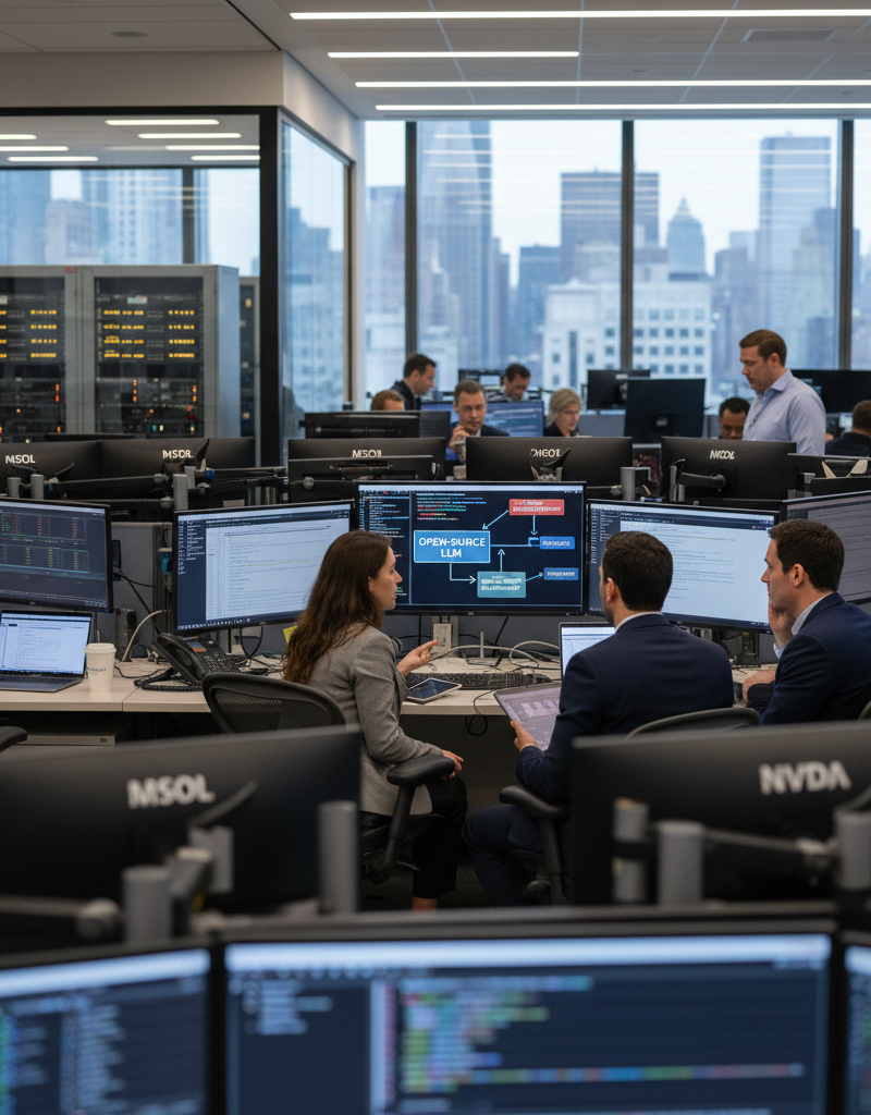 U.S. Banks Are Betting on Open-Source LLMs — Cost Cuts, Control, and Compliance Headaches